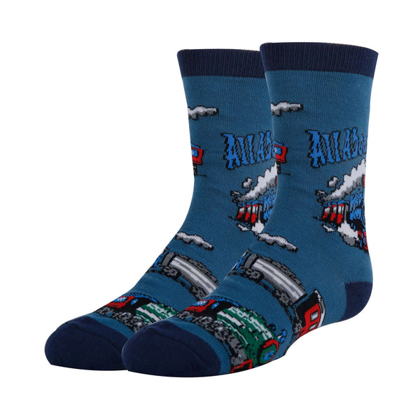All Aboard Socks | Funny Crew Socks for Boys & Girls
