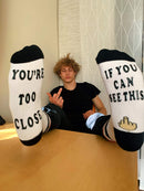 Si puedes ver esto, estás demasiado cerca Calcetines -2