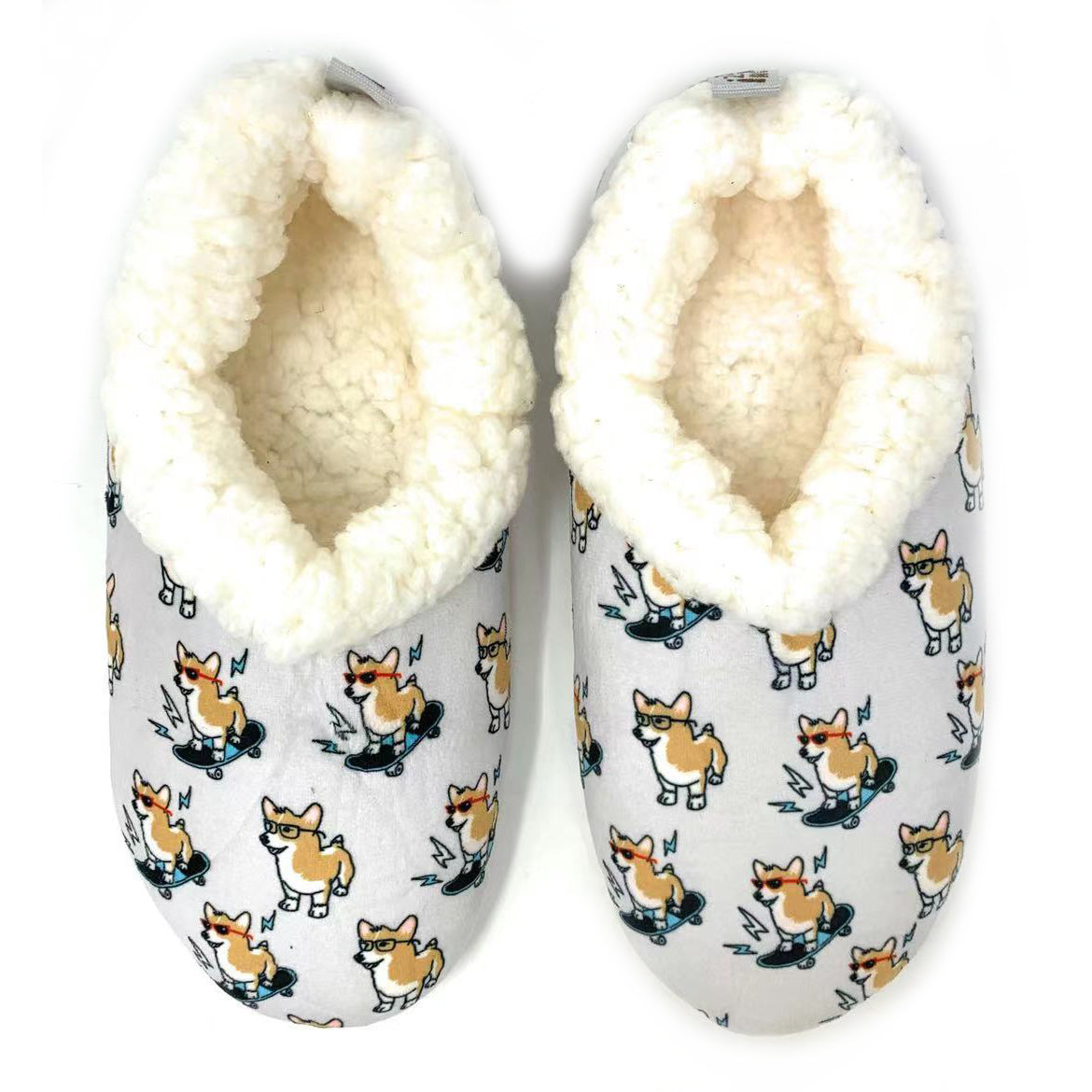 Dog Slippers | Husky & Corgi Slippers Slippers | Oooh Yeah! Socks