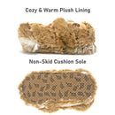 Pantuflas peludas con abrazos de pereza-6