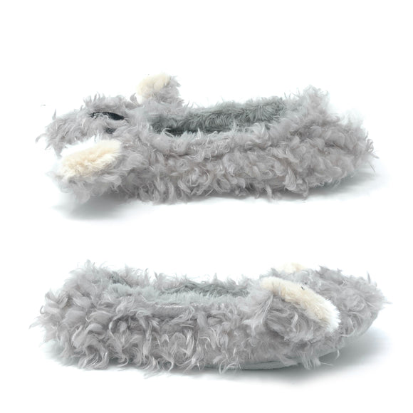 Pantuflas geniales de felpa con koala