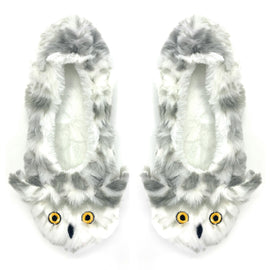 Owl Right Plush Slippers for Women