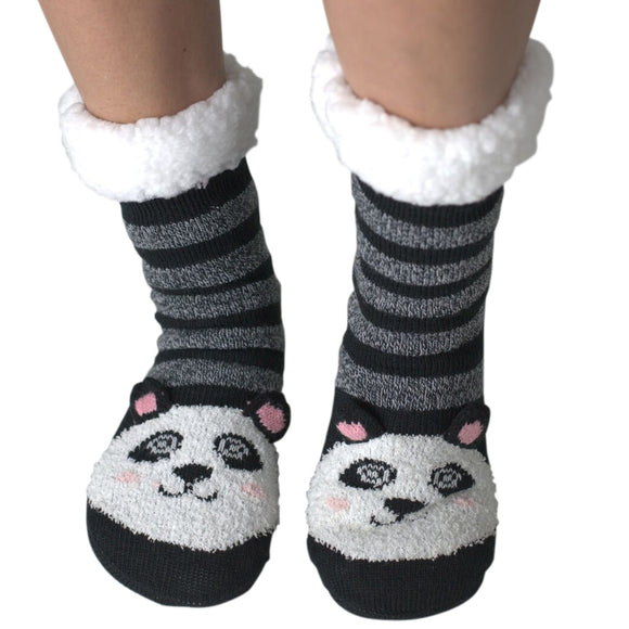 Pantuflas Panda Panda Calcetines