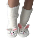 Bunny Plush Sherpa Slipper Socks-2