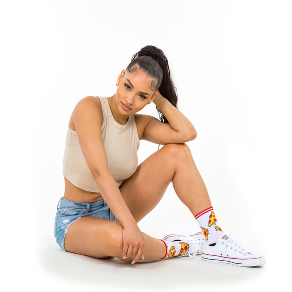 Si puedes leer esto, pídeme unos calcetines de pizza 