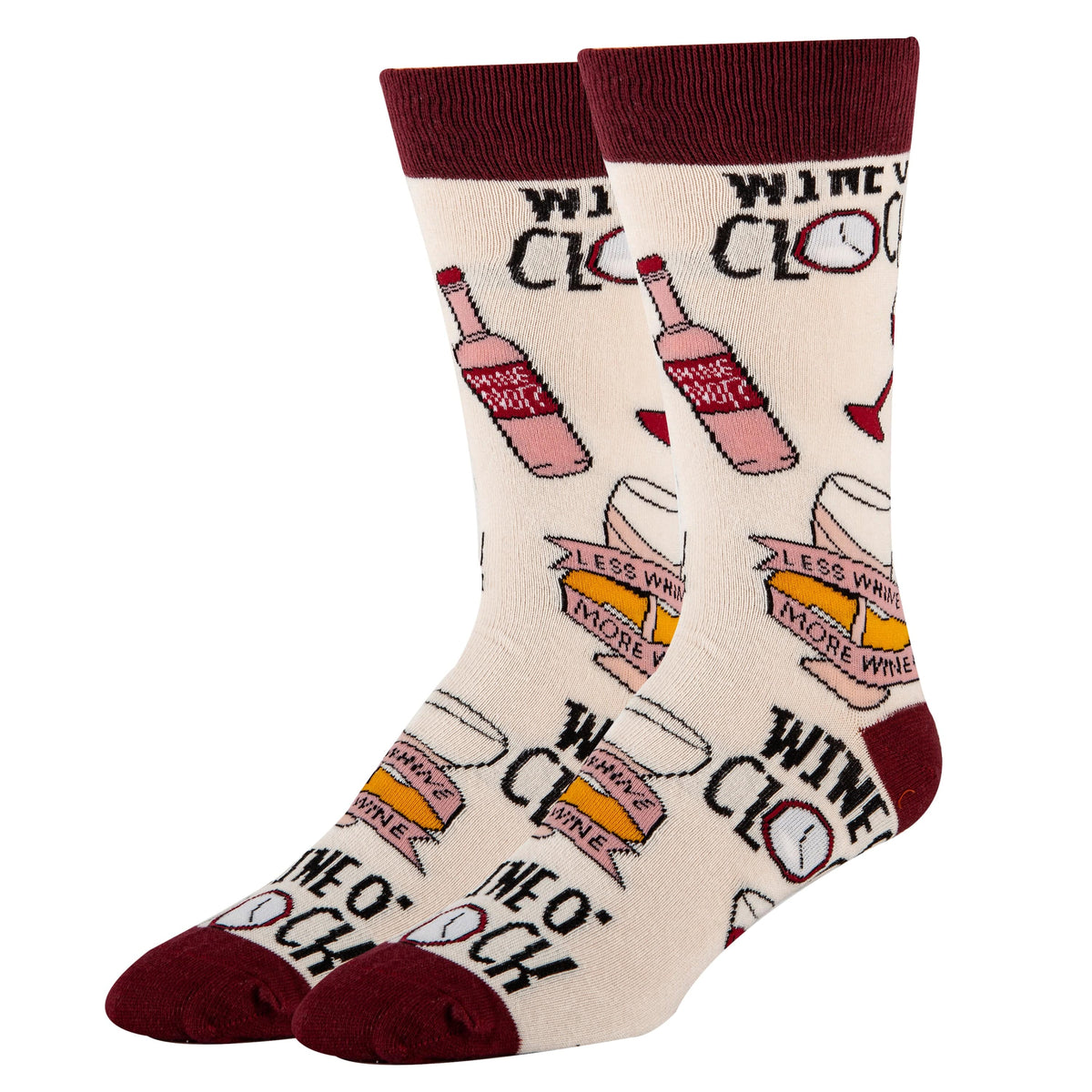 2 Pares De Calcetines De Cerveza Para Hombre - Diseños Divertidos, Talla 39-46, Algodón, Unisex