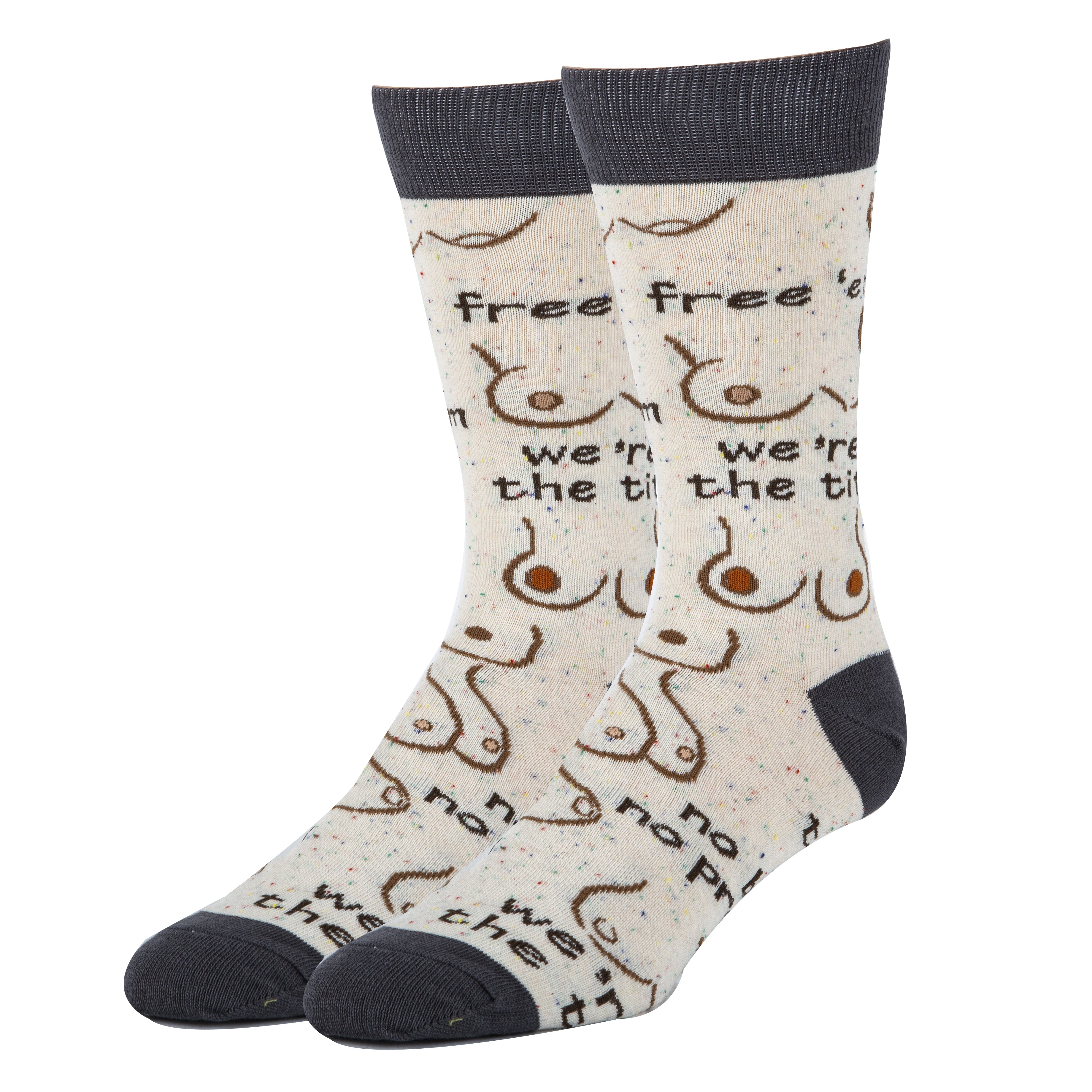 funky dress socks Mens Fun Dress Socks Flag main image 1