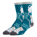 Real Men Socks | Funny Crew Socks For Men