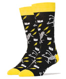 Mummy Party Socks | Halloween Crew Socks For Men