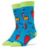 Its Getting Hot Socks | Food Crew Socks for Men