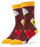 Morning Fix Socks | Novelty Crew Socks For Men