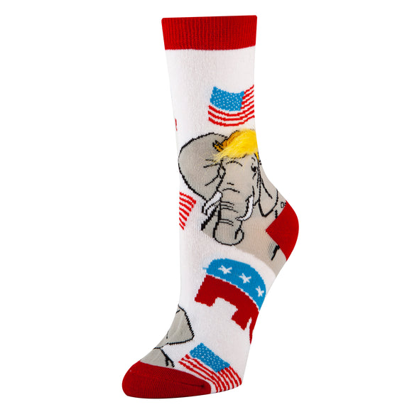 Right Wing Socks | Novelty Crew Socks For Women
