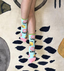 donut-worry-womens-crew-socks-2-oooh-yeah-socks