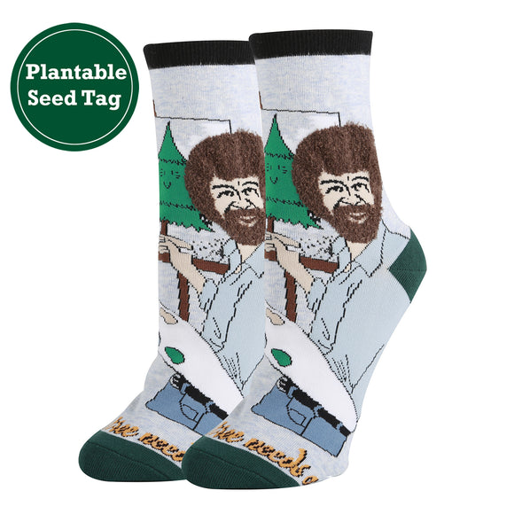 Hug A Tree Socks | Novelty Crew Socks For Women