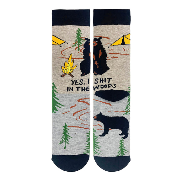 Bear Needs Socks | Novelty Crew Socks For Womens