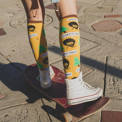 Calcetines Bob Ross Happy Tree - 0