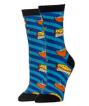 Rock'in Ramen Socks | Novelty Crew Socks For Women