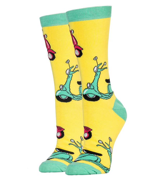 The Ride Socks | Novelty Crew Socks For Women