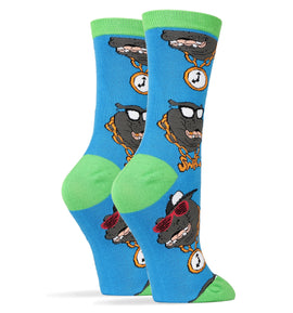 hip-hop-potamus-womens-crew-socks-2-oooh-yeah-socks