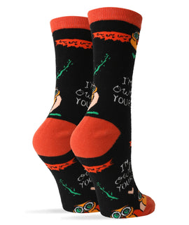 owl-yours-womens-crew-socks-2-oooh-yeah-socks