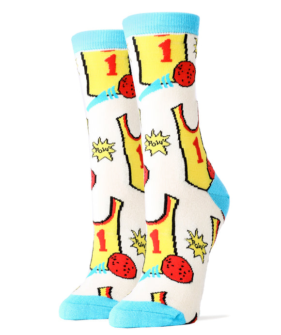 Roger Dodger Socks | Novelty Crew Socks For Women
