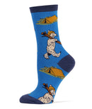 Polar Beer Socks | Novelty Crew Socks For Women