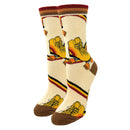 Skate Land Socks | Novelty Crew Socks For Women