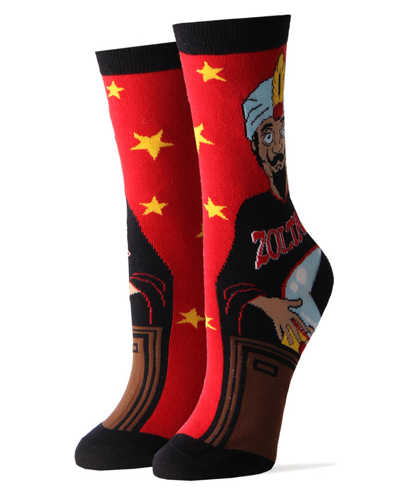 Make A Wish Zoltar Socks | Novelty Socks For Women