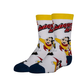 Here I Come Socks | Novelty Crew Socks for Kids